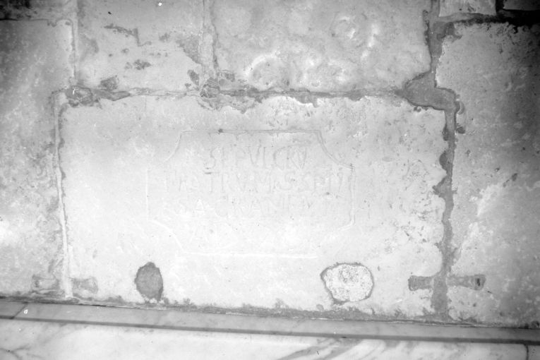 lapide - ambito pugliese (sec. XVIII)