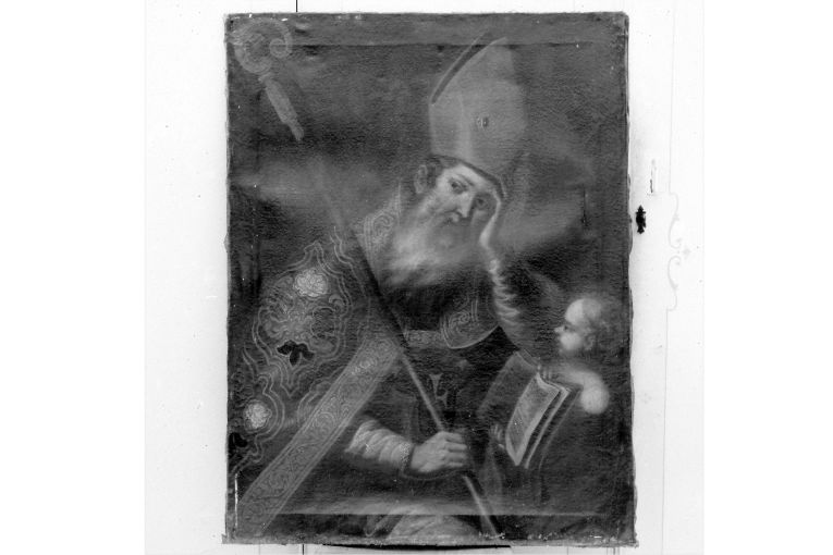 Sant'Ambrogio (dipinto) - ambito pugliese (fine/inizio secc. XVII/ XVIII)