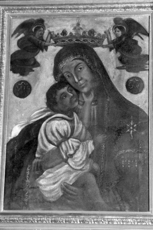 Madonna dello Sterpeto, Madonna con Bambino (dipinto) - ambito pugliese (secc. XIX/ XX)