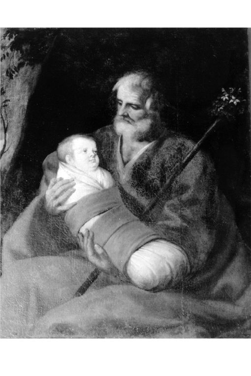 San Giuseppe col Bambino (dipinto) di Fracanzano Cesare (sec. XVII)