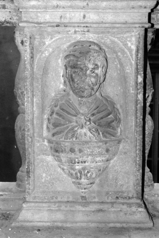 Busto dell'imperatore Commodo (rilievo) - ambito romano (secc. XVI/ XVII)