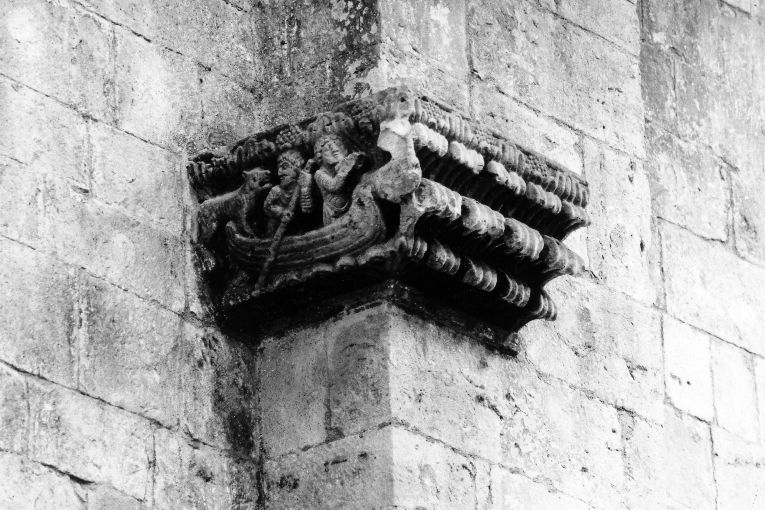 semicapitello - ambito pugliese (prima metà sec. XII)