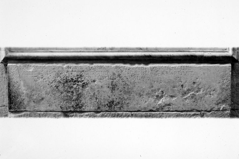 lapide - ambito Italia meridionale (sec. XVII)