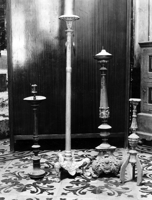 candeliere - ambito Italia meridionale (sec. XIX)