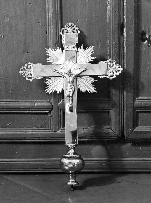 Cristo crocifisso (crocifisso) - ambito Italia meridionale (sec. XIX)