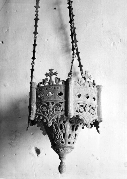 portalampada - manifattura napoletana (sec. XVIII)