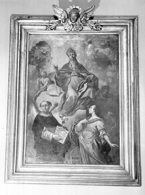 Assunzione di Sant'Alberto Magno (dipinto) di Quercia G. P (attribuito) (sec. XVIII)