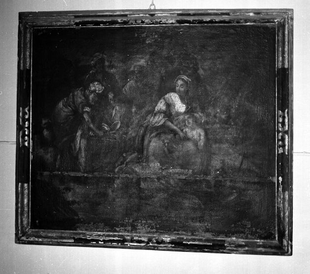 ritrovamento della coppa nel sacco di Beniamino (dipinto) - ambito Italia meridionale (sec. XVII)