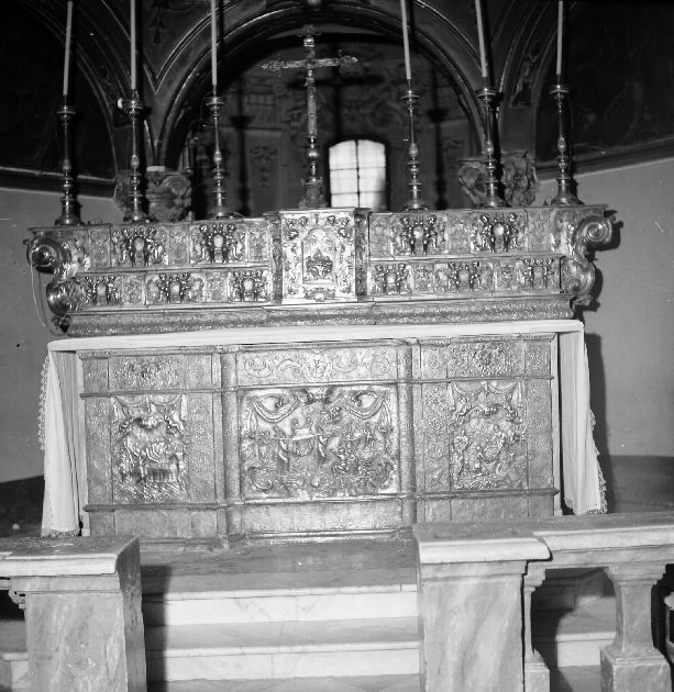 altare maggiore - ambito napoletano (sec. XVIII)