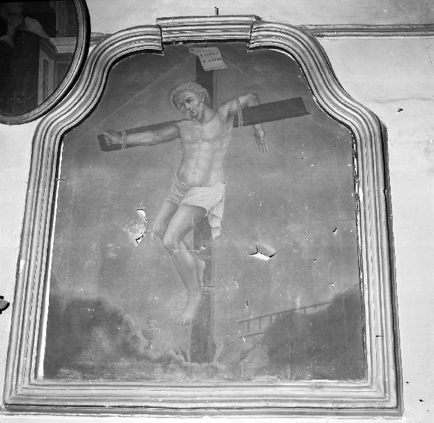 Crocifissione del buon ladrone (dipinto) - ambito Italia meridionale (sec. XIX)