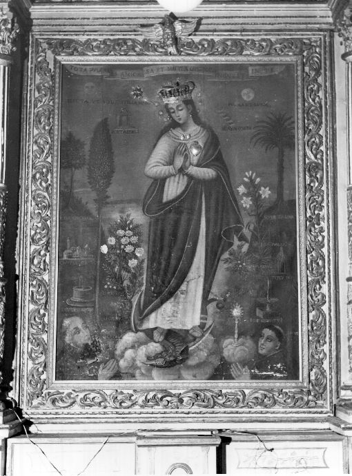 Madonna Immacolata (pala d'altare) - ambito pugliese (sec. XVII)