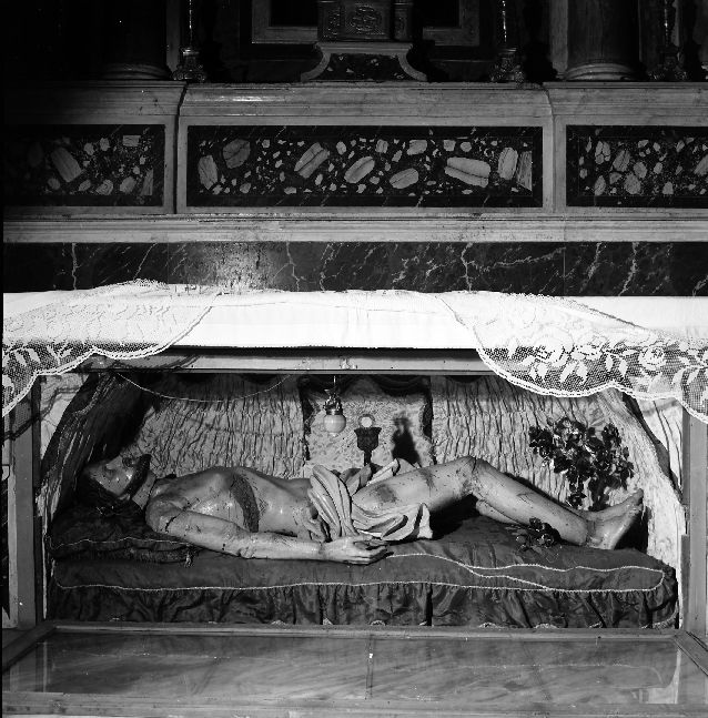 Cristo morto (statua) - produzione pugliese (fine sec. XVIII)