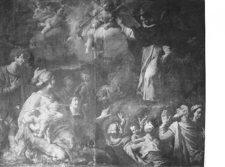 Predicazione di Vincenzo Ferreri (dipinto) di De Filippis Giuseppe (attribuito) (sec. XVII)