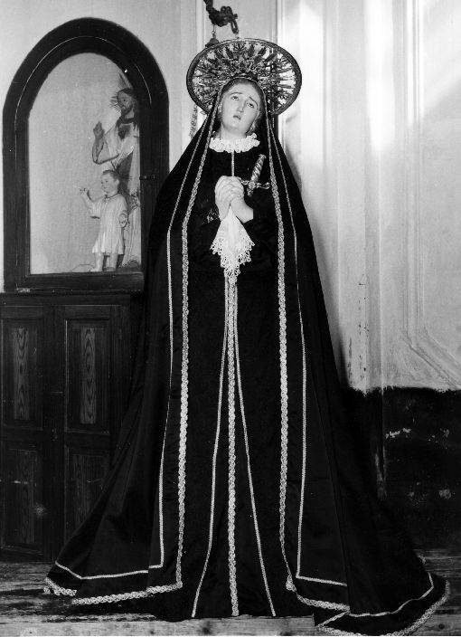 Madonna Addolorata (statua) - ambito Italia meridionale (sec. XVIII)