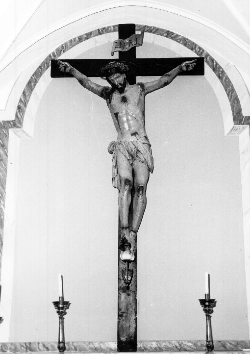 Cristo crocifisso (crocifisso) - ambito pugliese (sec. XVIII)