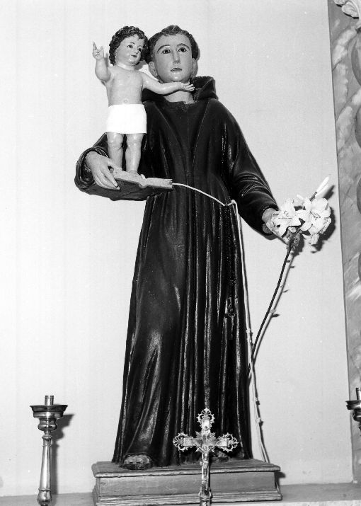 Sant'Antonio da Padova (statua) - ambito pugliese (sec. XVIII)