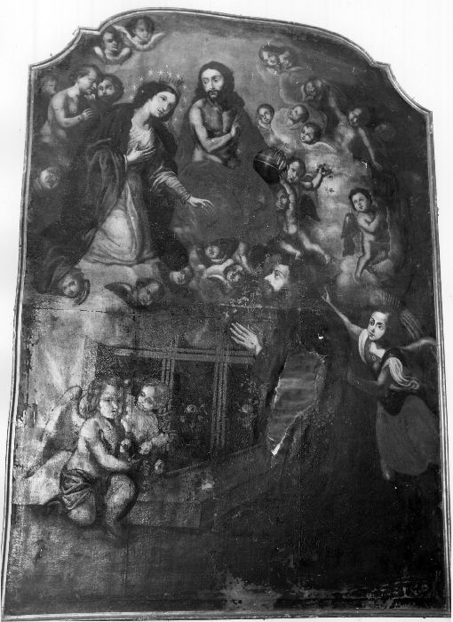 San Francesco d'Assisi (dipinto) - ambito pugliese (sec. XVIII)