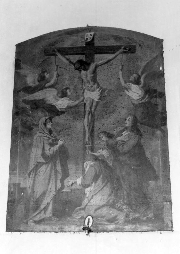 Crocifissione (dipinto) - ambito Italia meridionale (seconda metà sec. XIX)
