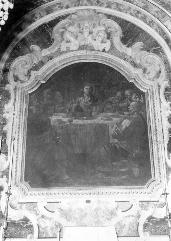 Ultima Cena (dipinto) di Sorace Giuseppe (sec. XIX)