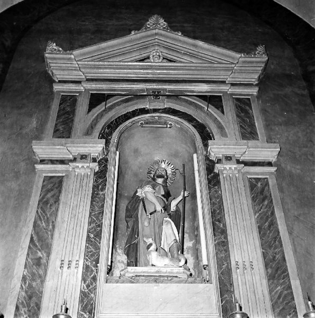 San Rocco (statua) - ambito Italia meridionale (sec. XVIII)