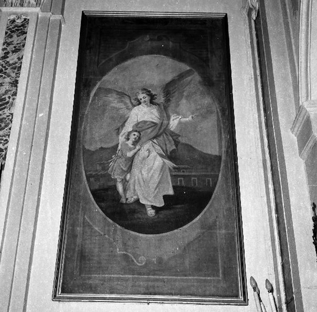 Angelo custode (dipinto) - ambito Italia meridionale (seconda metà sec. XIX)