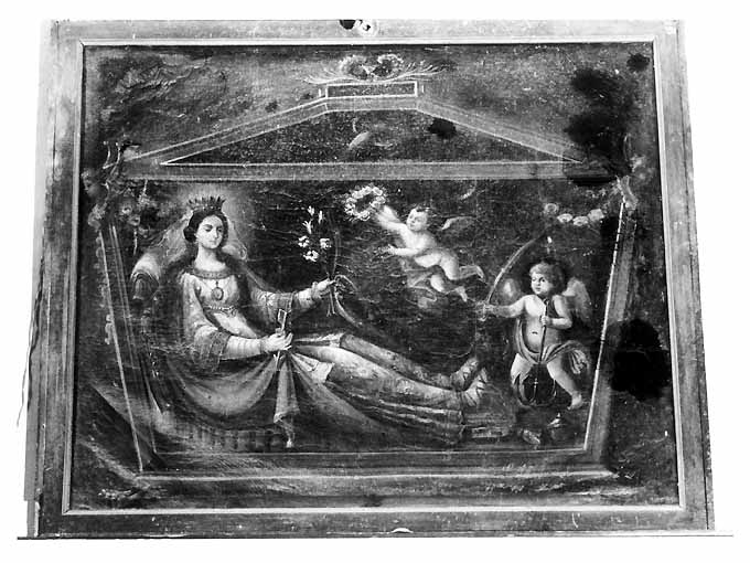 Santa Filomena (dipinto) - ambito pugliese (prima metà sec. XIX)