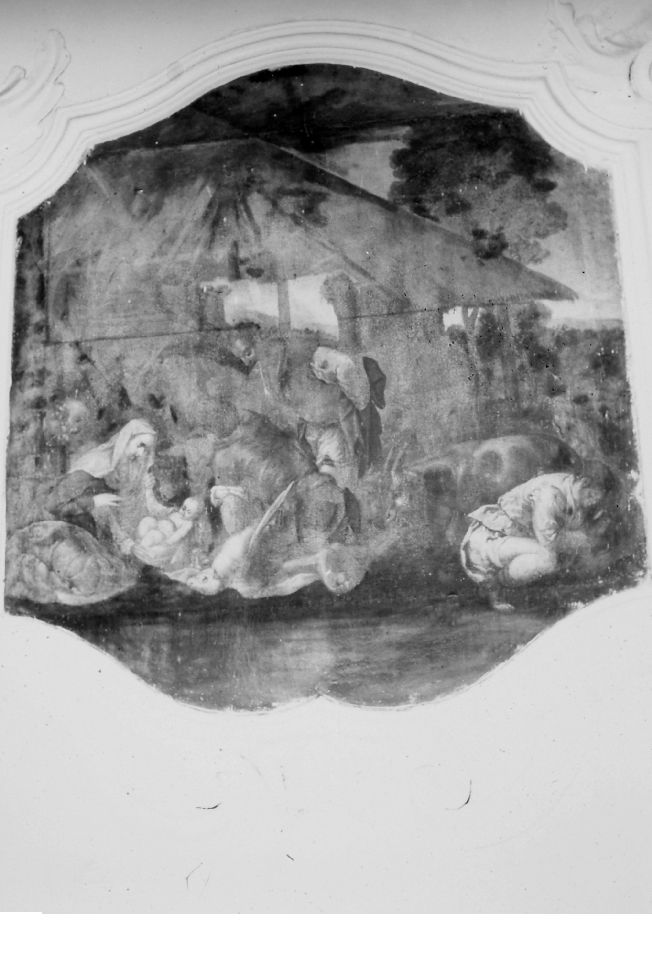 Adorazione dei pastori (dipinto) - ambito pugliese (fine/inizio secc. XVII/ XVIII)