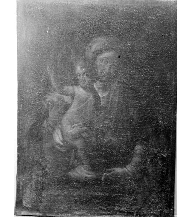 Madonna con Bambino (dipinto) - ambito Italia meridionale (metà sec. XVII)