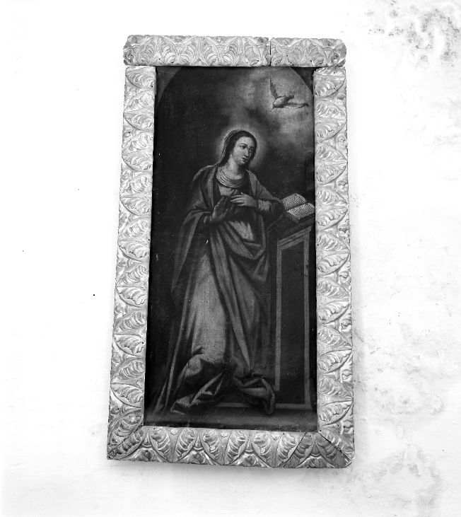 Madonna annunciata (dipinto) di Hovic Gaspar (maniera) (primo quarto sec. XVII)