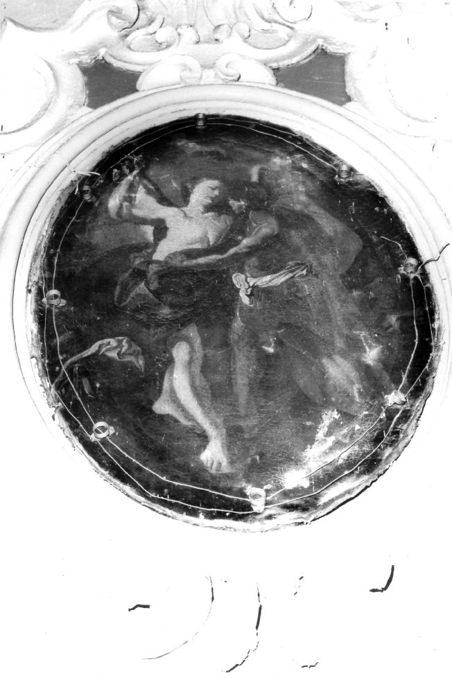 Giacobbe lotta con l'angelo (dipinto) - ambito pugliese (seconda metà sec. XVIII)