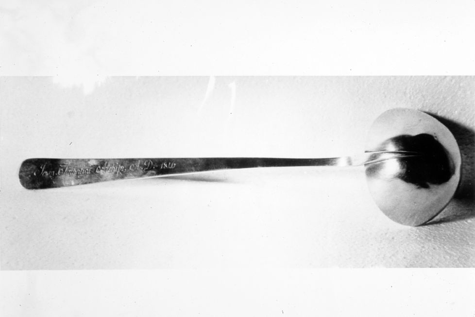 mestolo - ambito Italia meridionale (sec. XIX)