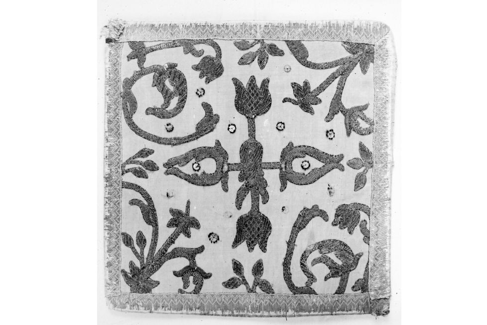 borsa del corporale - manifattura italiana (?) (prima metà sec. XIV)