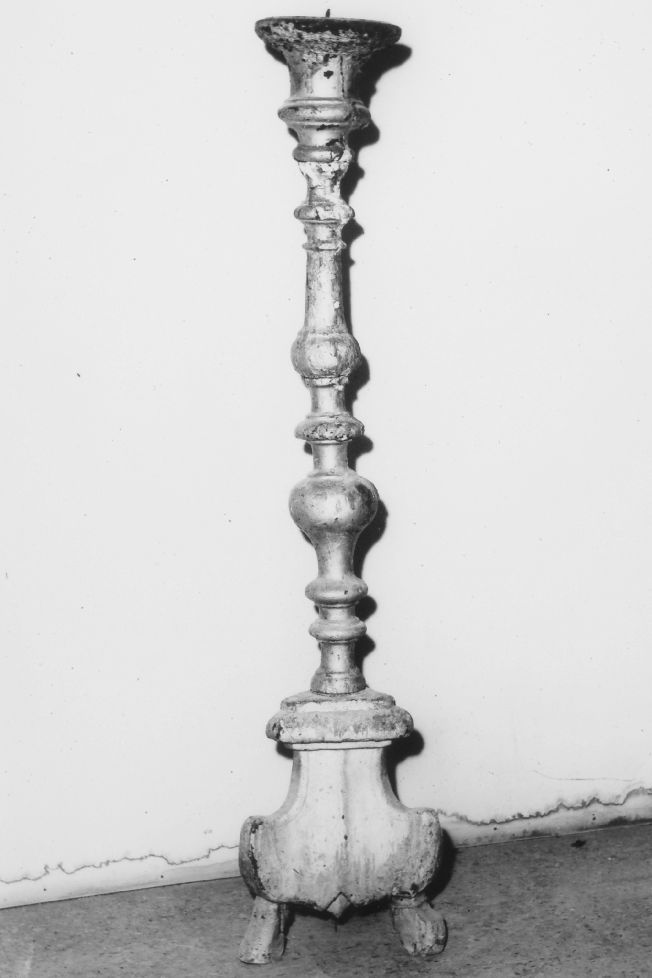 candeliere, serie - manifattura Italia meridionale (secc. XVIII/ XIX)