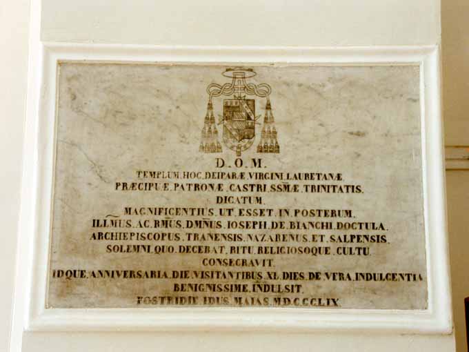 lapide documentaria - ambito Italia meridionale (sec. XIX)