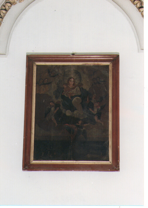 Madonna Assunta (?) (dipinto) - ambito Italia meridionale (seconda metà sec. XIX)