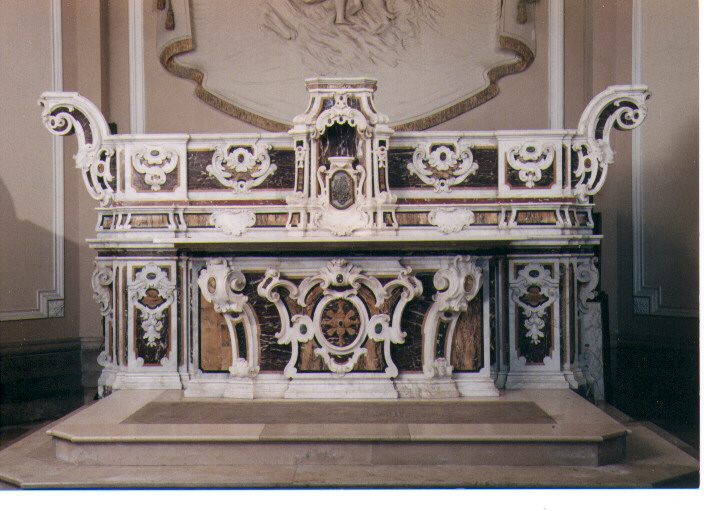 altare - ambito napoletano (?) (seconda metà sec. XVIII)
