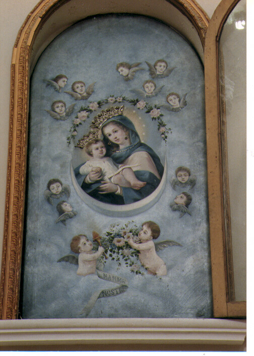 Madonna con Bambino (dipinto) - ambito Italia meridionale (primo quarto sec. XX)