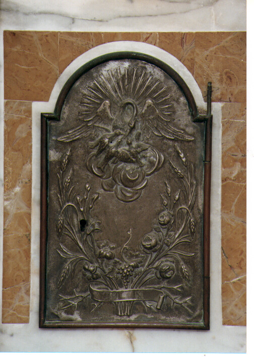 sportello di tabernacolo - ambito Italia meridionale (fine sec. XIX)