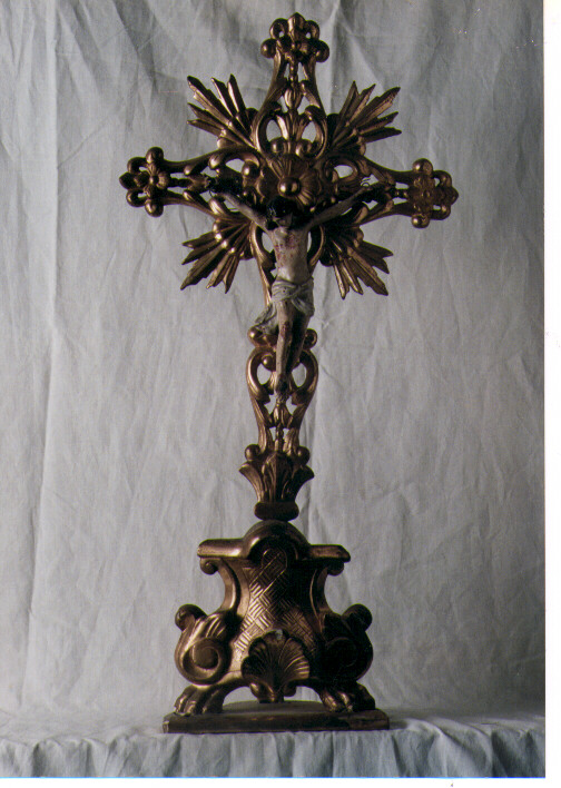 croce d'altare - ambito Italia meridionale (seconda metà sec. XIX)
