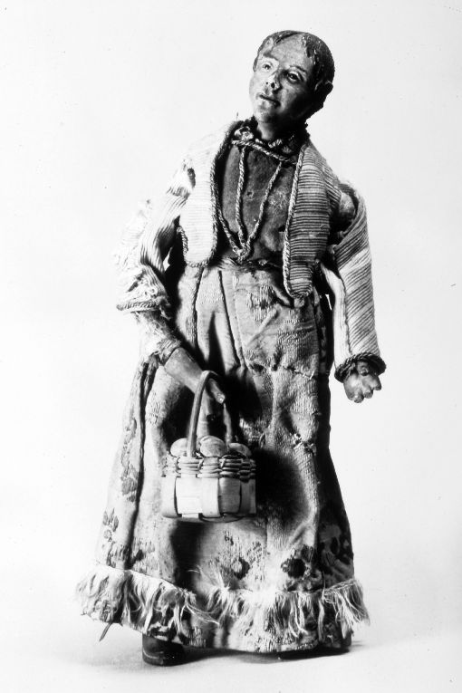 Donna (statuetta di presepio) - ambito napoletano (secc. XVIII/ XX)