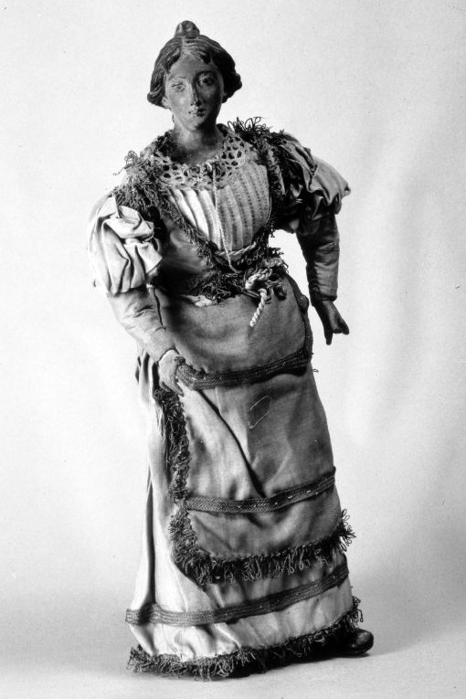 Donna (statuetta di presepio) - ambito napoletano (secc. XVIII/ XX)