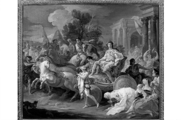 Trionfo di Giuseppe, Storie di Giuseppe (dipinto) di Giaquinto Corrado (sec. XVIII)