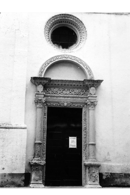 mostra di porta - ambito salentino (seconda metà sec. XVI)