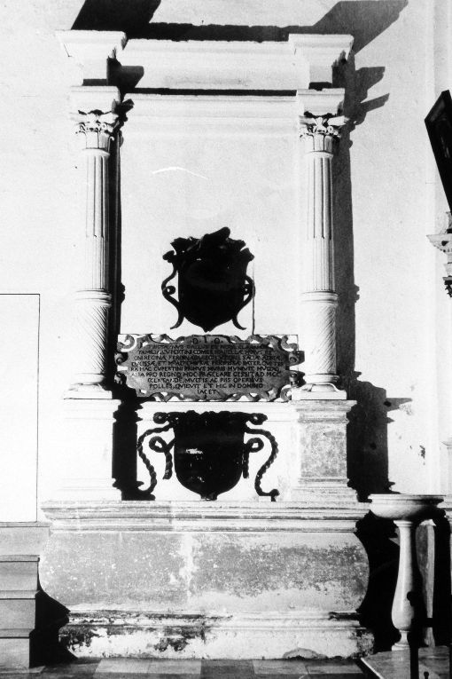 monumento funebre - ambito salentino (sec. XVIII)