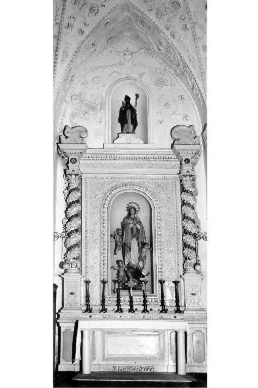 altare - ambito salentino (prima metà sec. XIX)