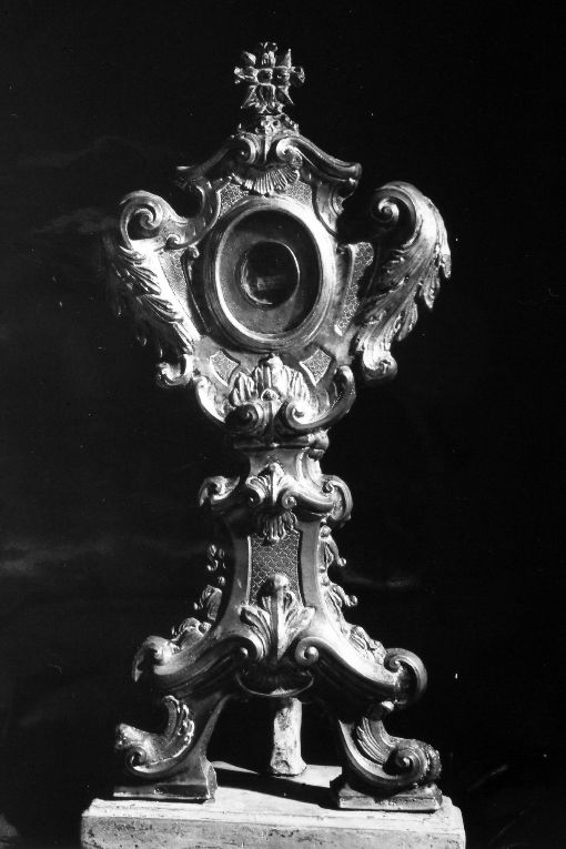reliquiario - ambito napoletano (sec. XVIII)