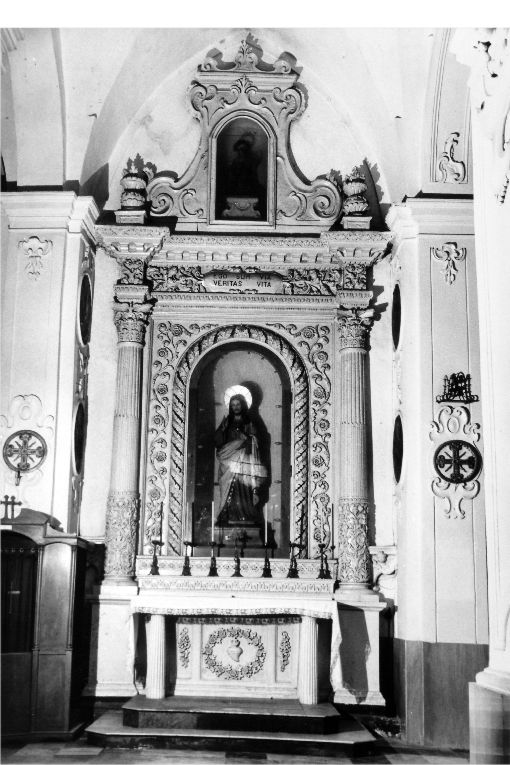 altare - ambito salentino (sec. XIX)