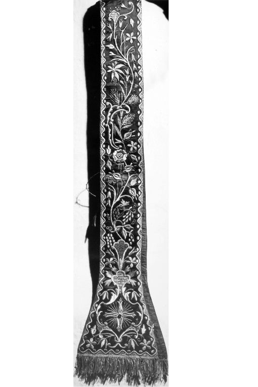 stola - manifattura salentina (sec. XIX)