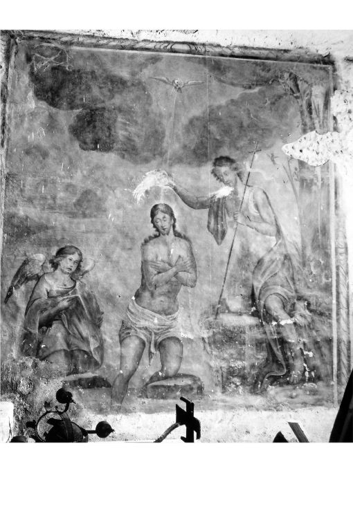 battesimo di Cristo (dipinto) di De Dominico (attribuito) (prima metà sec. XVIII)