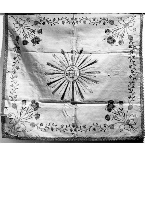 borsa del corporale - manifattura salentina (sec. XVIII)